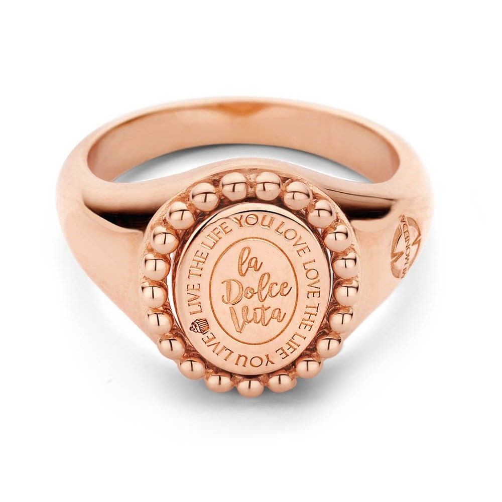 MI MONEDA | Soho ring rosé - laatste maat 50